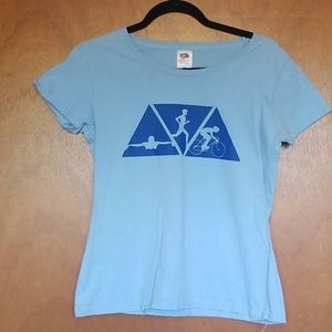 Triathlon Swim Bike Run shirt